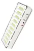 10 Luminárias de Emergência 30 LEDs Bivolt Branco - 1