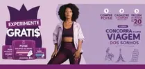 Promoção Experimente Grátis Absorventes Poise - Cashback Limitado a R$ 20 e Sorteio Final de 50 MIL - 1