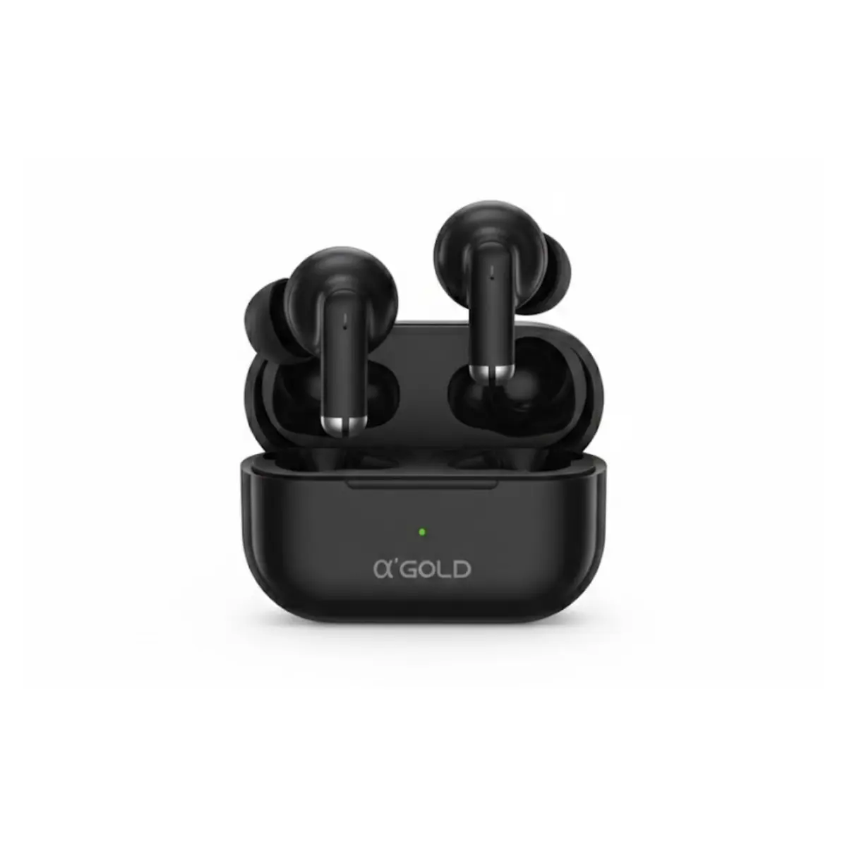 Fone de Ouvido Bluetooth 5.4 Mini Portátil IPX4 – Earbuds Sem Fio com Case 250mAh, Touch Control e USB Tipo C para Android e iPhone (Preto) - 1