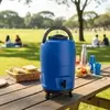 Botijão Térmico 12L Azul, Vermelho ou Preto - 1
