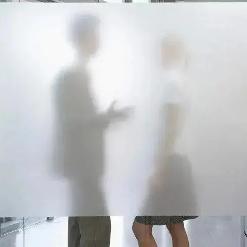 Adesivo Jateado Imprimax Transparente Fosco 2m x 50cm Para Vidros e Móveis thumbnail 2