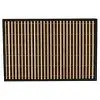 Mimo Style Lugar Americano de Bambu Listras Cru/Preto com 45cmx30cm para Mesa, Cozinha e Sala de Jantar - Moderno Sofisticado Sustentável e Ecológico - 1