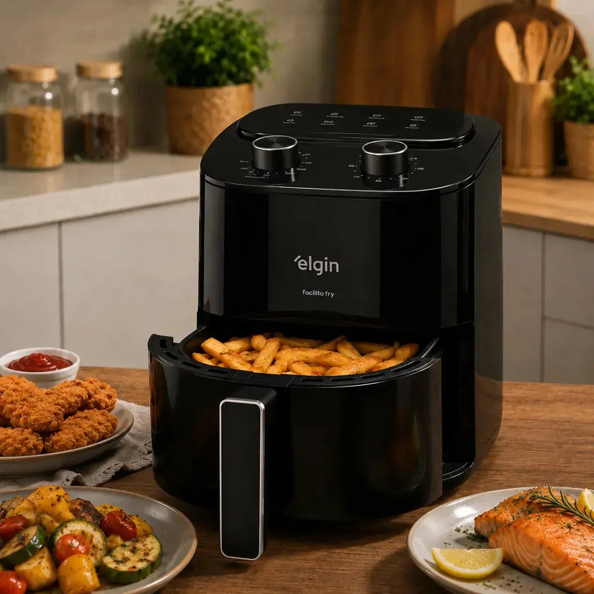 Elgin Air Fryer Fritadeira Air Fryer thumbnail 6
