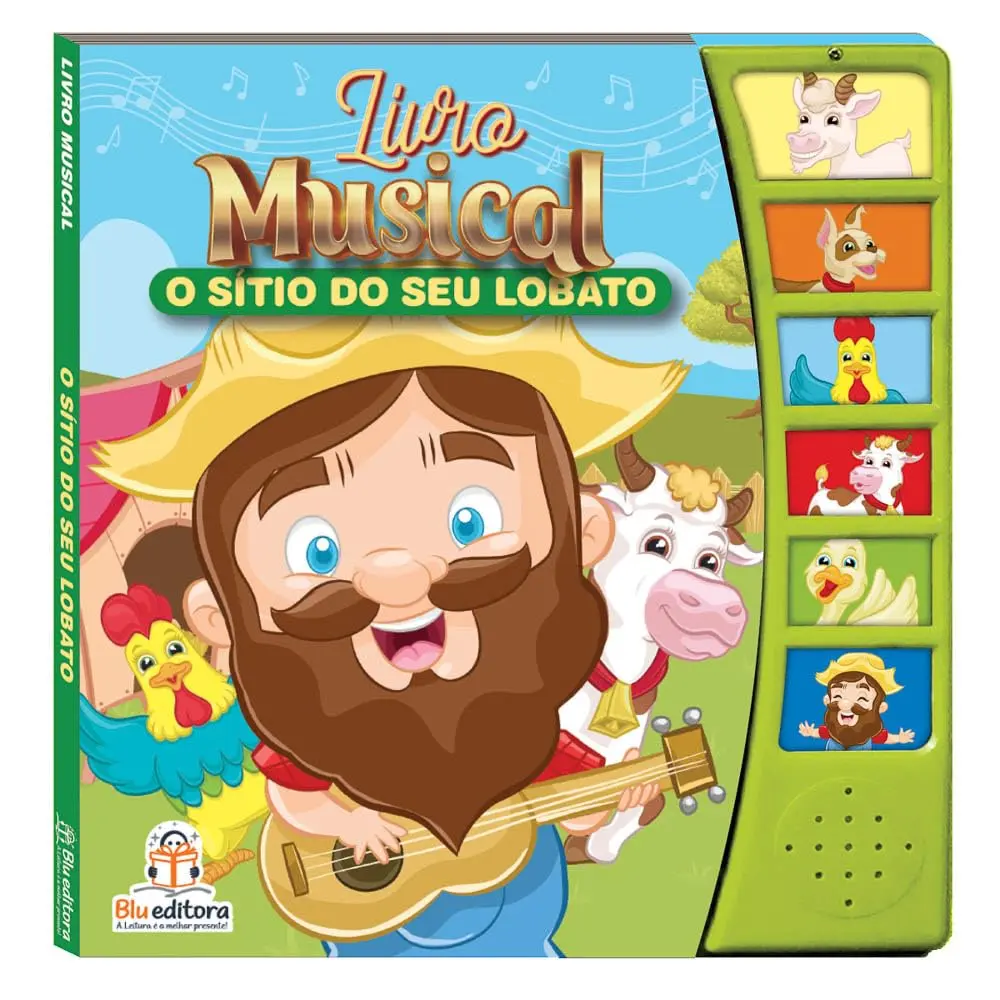 Livro musical: o sítio do seu lobato - 1