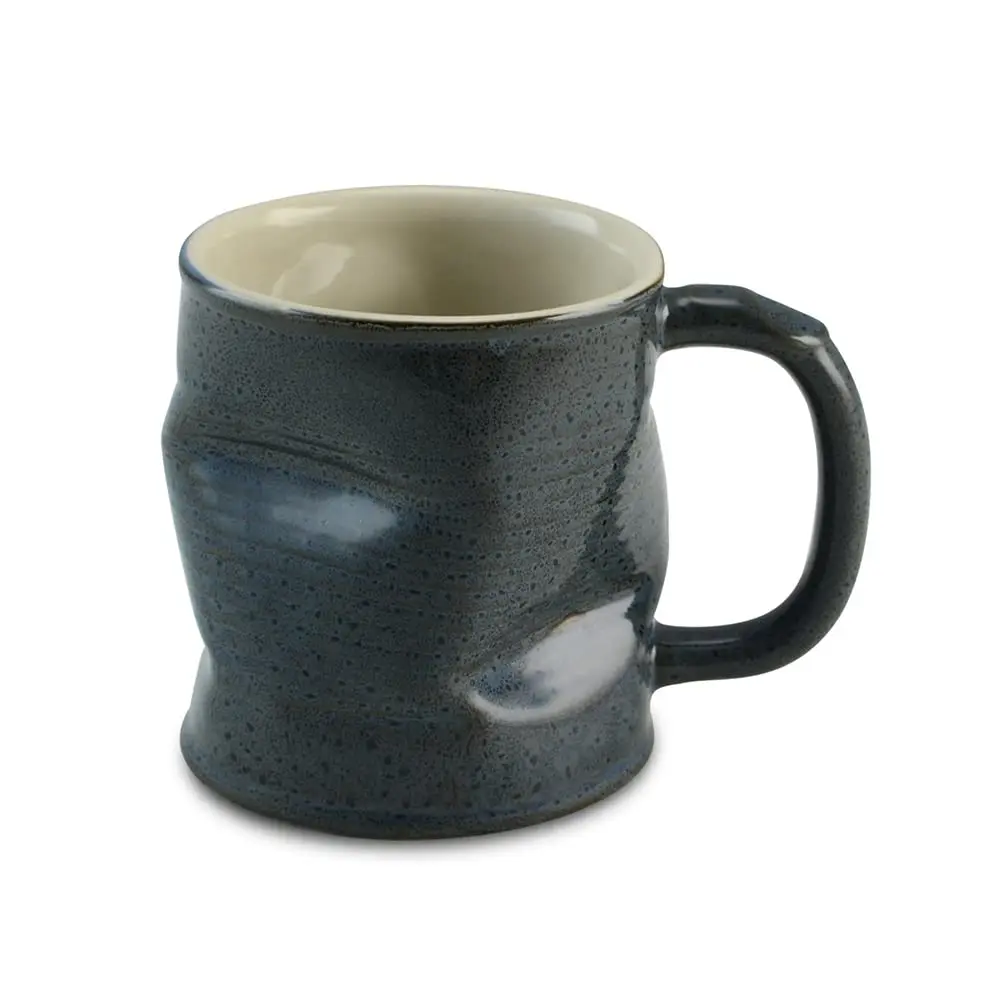 Ceraflame Caneca 320ml (Lata Amassada) - Azul orgânico/Transparente