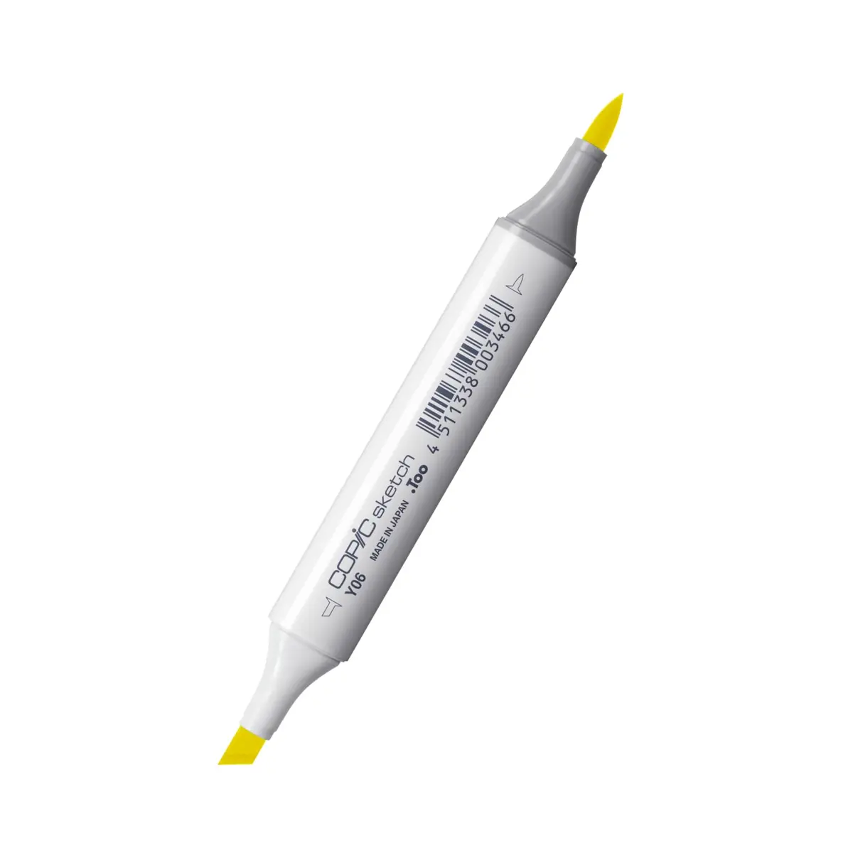 COPIC Marcador Sketch Ponta Dupla Redonda e Chanfrada, Cor Y06 Yellow, 1 unidade - 1