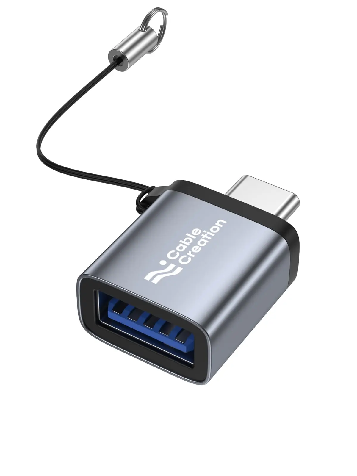CableCreation Adaptador USB-C, USB 3.2 Gen 2 10 Gbps, macho para fêmea | para iPhone 15 Pro, MacBook Pro/Air/iPad Pro, Thunderbolt 4/3 e mais dispositivos tipo C