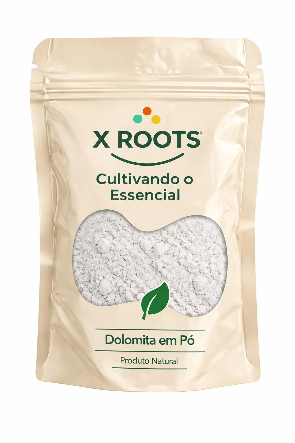 Dolomita em Pó 100% Pura 500gr Embalagem Abre e Fecha - X Roots