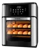 Fritadeira Air Fryer Forno Oven 12L Mondial Preto/Inox 2000W AFON-12L-BI - 1