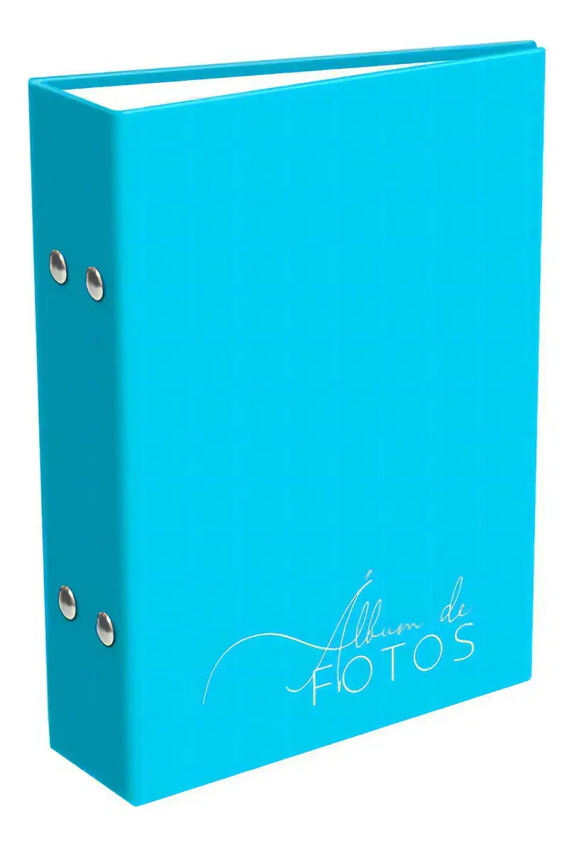 Album Fotográfico 10x15 120 Fotos Vertical 24 Horas Cor Azul-bebê Cor - 1