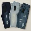Kit 3 Bermudas Masculinas Rasgadas de Verão - 1