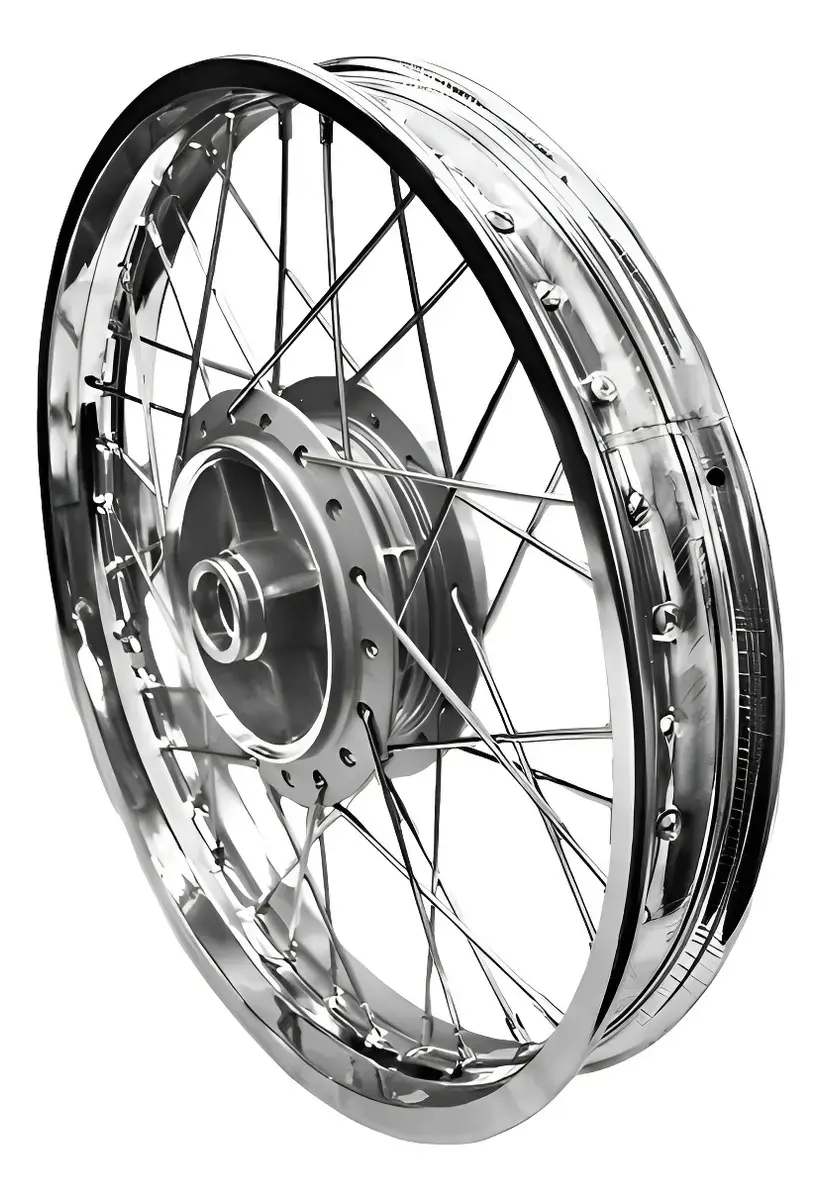Roda Traseira Completa Raiada Honda Cg Titan 150 / Fan 150 - 1