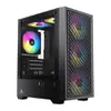 Gabinete Gamer Pulse Mid-Tower Vidro Preto - 1