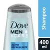 Shampoo Dove Men Care Alivio Refrescante 400ml - 1