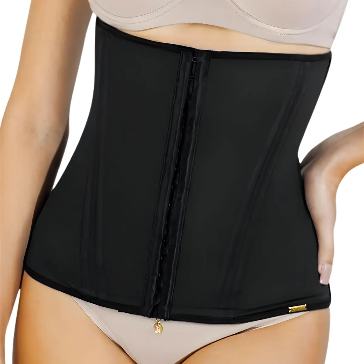 Corset Cinta Modeladora Com Barbatana Love Secret Afina Cintura Em Modal