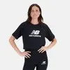 Camiseta Cropped Feminina Preta GG - 1