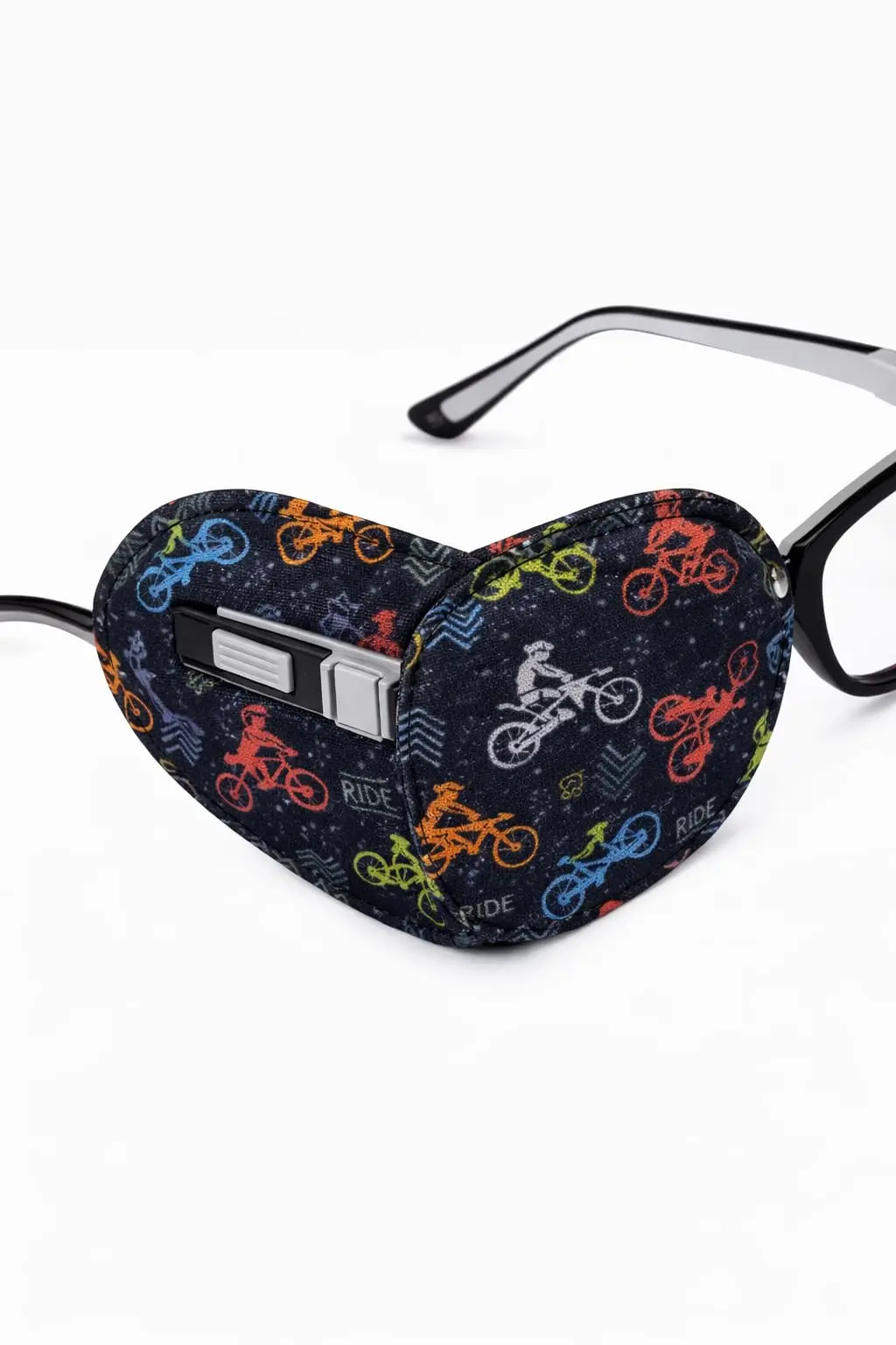 Tampão Tapa Olho Preguiçoso Oclusor Para Óculos Estrabismo Ambliopia Tratamento Ocular Vesgo Estrábico Pós-operatório (Bike)