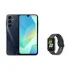 [Celular + Smartwatch] Celular Samsung A16 5G 256GB - Azul Escuro + Galaxy Fit3 - Grafite - 1