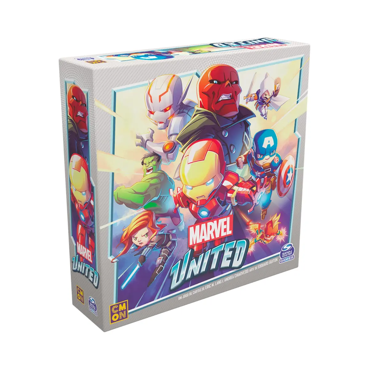 asmodee, Marvel United, Jogo de Tabuleiro, 1 a 4 jogadores, Idade 14+, 40 min por partida - 1