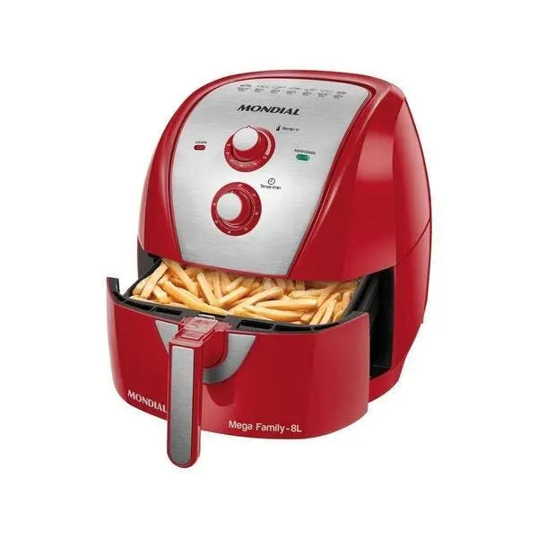 Fritadeira Elétrica Air Fryer 8 Litros Mondial Afn80 5993-02 - 1