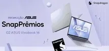 Snap Prêmios - Cadastre-se e Concorra a 2 Notebook Asus VivoBook 16 com Snapdragon X - 1