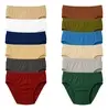 【Tam.: G G1 G2 GG XG XGG】 Kit Cueca Adulto 12 Peças Slip Plus Size Masculino Algodão - 1