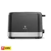 REEMBALADO: Torradeira Electrolux Efficient ETS10 Preto Inox - 220V - 1