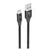 Cabo Micro Usb 1,5 Metros Easy Mobile New Fashion Preto - 1