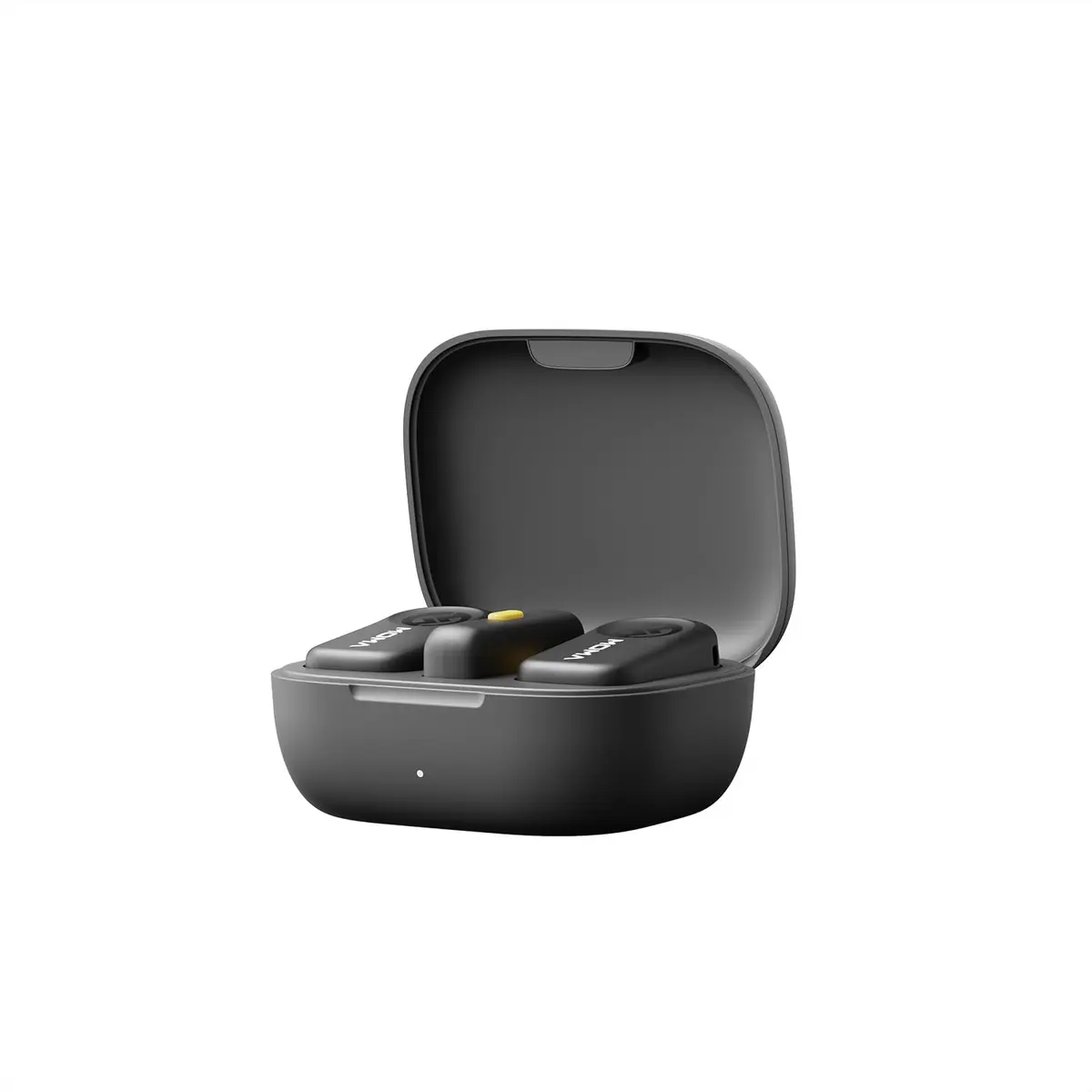 Hollyland LARK A2 Duo Microfone Sem Fio (Cinza Espacial, com Receptor USB-C + Estojo de Carregamento)