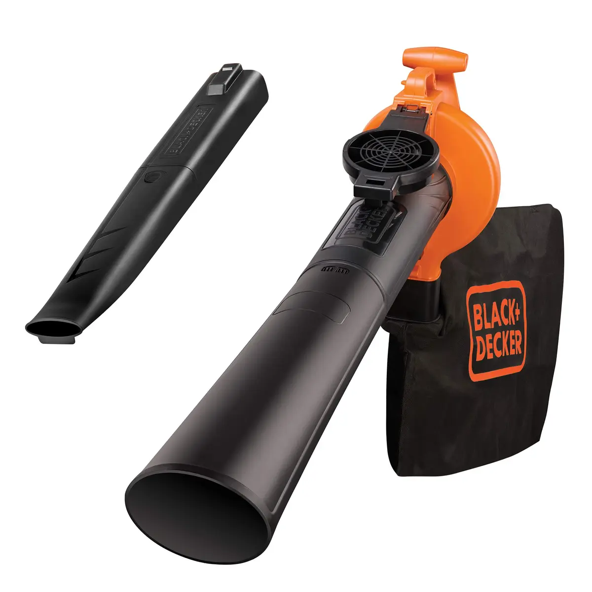 BLACK+DECKER Aspirador de Pó, Soprador e Triturador, para Remoção de Folhas Secas e Molhadas, Modelo BV25, 110V