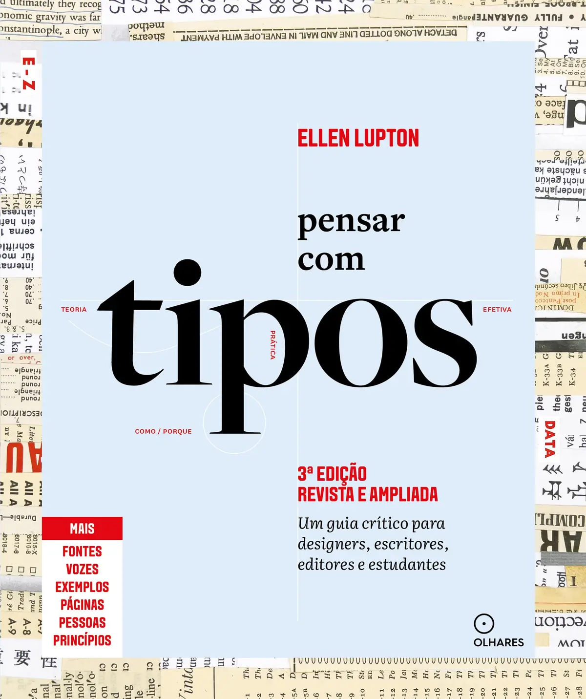 Pensar com tipos, 3ª edição revista e ampliada: Guia para designers, escritores, editores e estudantes - 1