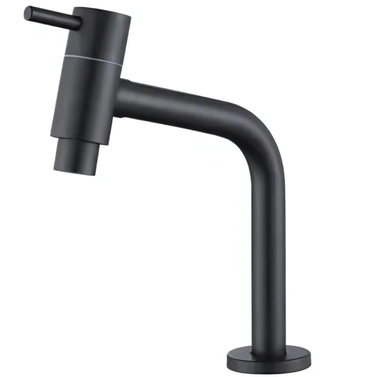 Torneira Para Banheiro Lavatorio 45º Baixa Metal Preto Fosco