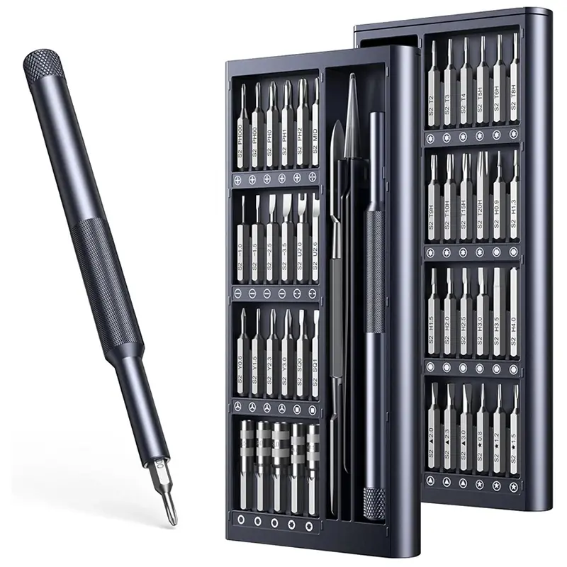 Conjunto de Chaves de Precisão 50 em 1, Kit de Reparo Magnético Mini para Laptop, PS4, PS5, Telefone, Óculos, Relógio, Brinquedos, Presentes