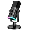 Microfone Gamer Fifine AM8 USB-C com RGB e Anti-Ruído - 1