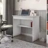 Escrivaninha Jr Moveis Vitória de 70m x 78cm x 40cm Branco - 1