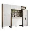 Cozinha Compacta Arizona Glam Com Armário E Balcão Carraro - Branco - 1