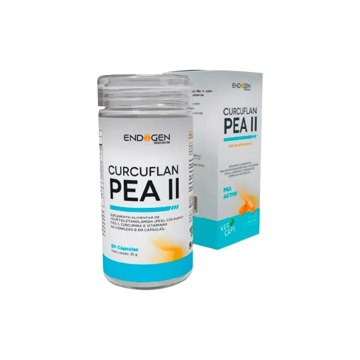 Curcuflan PEA II - 60 Cápsulas - Endogen