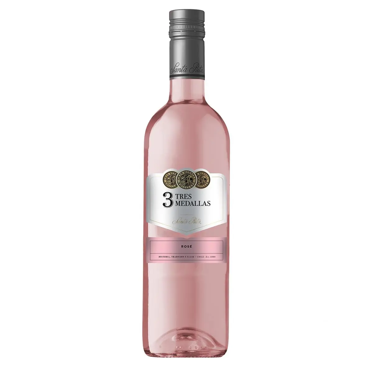 Vinho Rosé Santa Rita 3 Medallas, Chileno, 750ml - 1