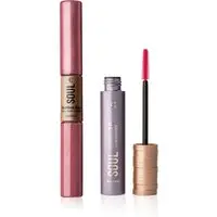 Combo Soul: Sombra Duo Rosa + Máscara para Cílios Turbo 7.0 Ultra Resistente