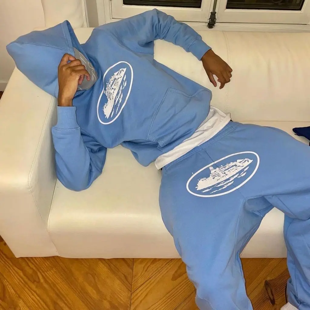 Calça ou Moleton Top-tier Edition Alcatraz – Material De Algodão Puro Estilo Hip-Hop , Moletom Esportivo Com Capuz E Cal - 1