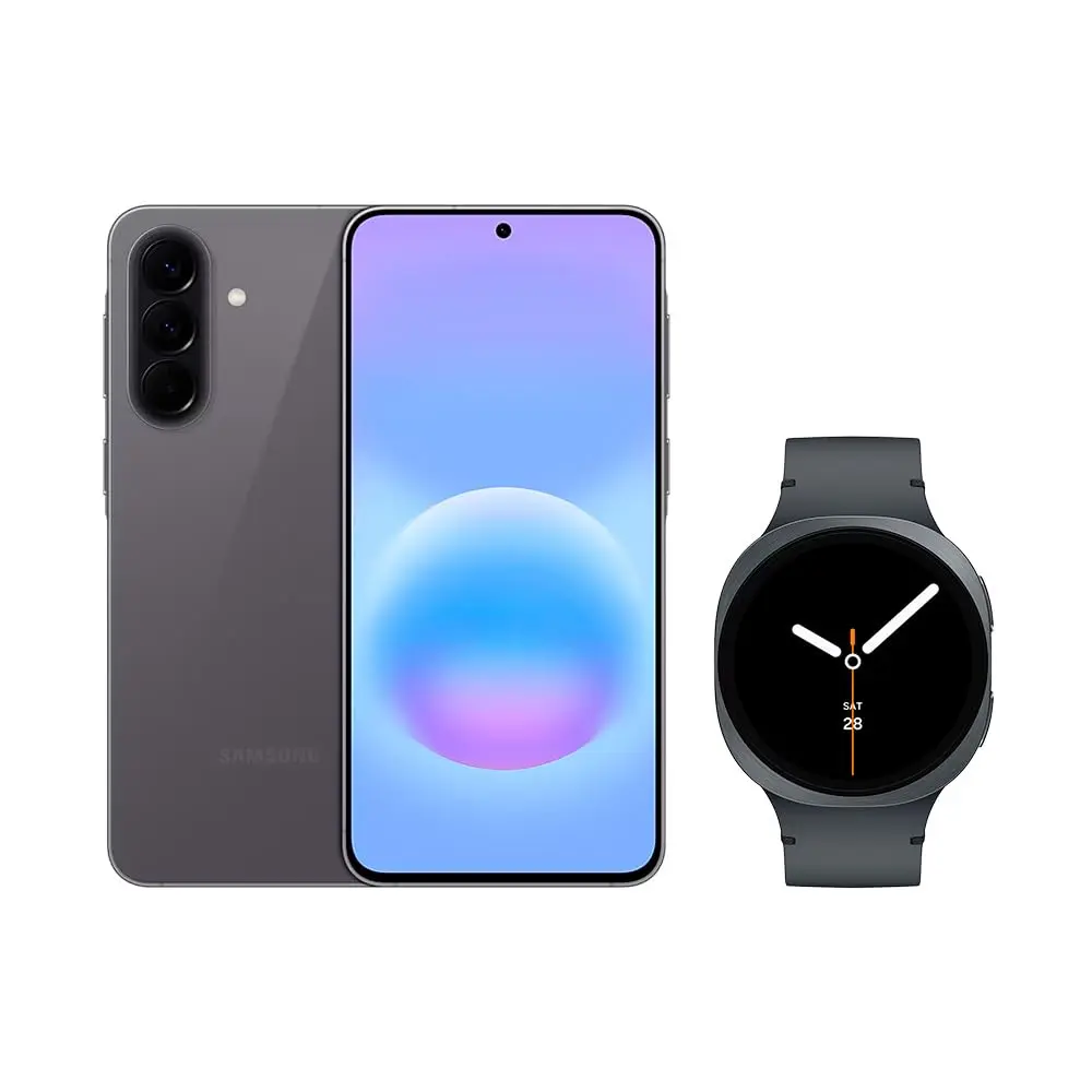 Samsung Combo Galaxy A57 5G (256GB) - Cinza + Galaxy Watch8 BT 44mm - Grafite