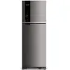 [Reembalado] Geladeira Brastemp Frost Free Duplex 375 litros cor Inox com Espaço Adapt Outlet - BRM45JK_OUT