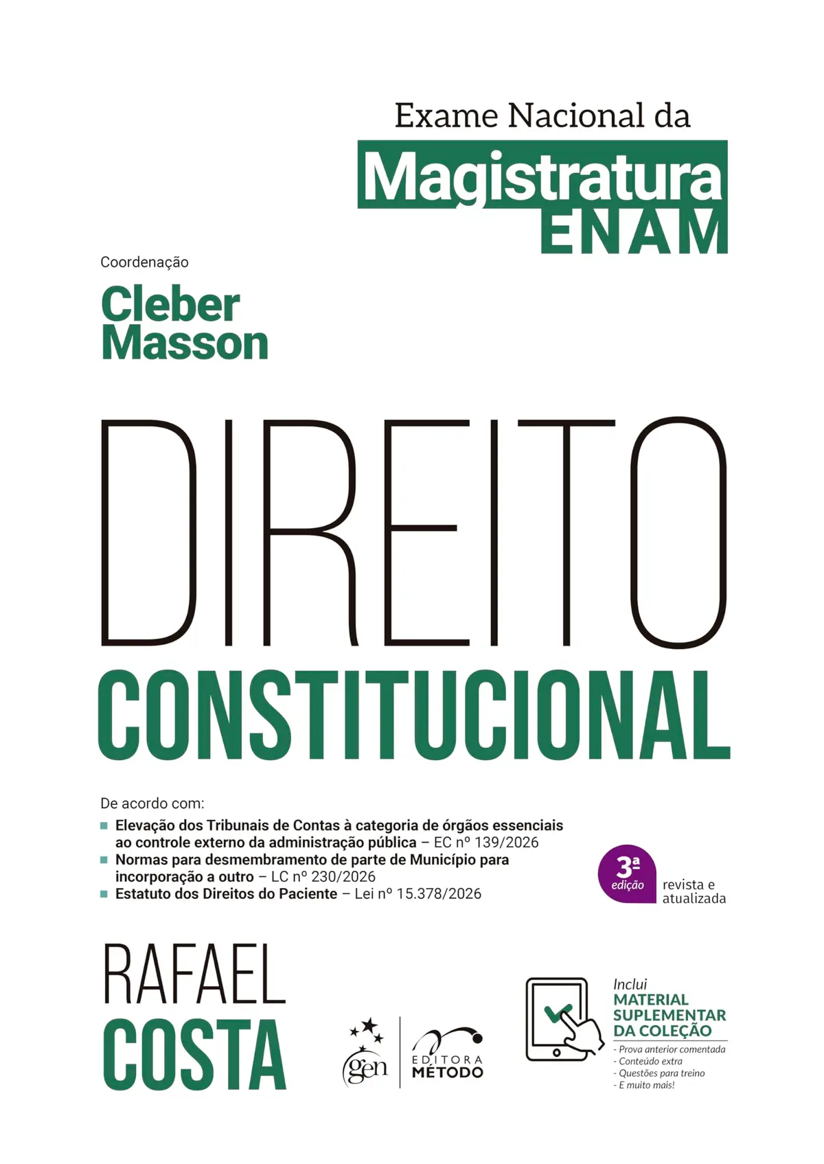 Direito Constitucional - Exame Nacional da Magistratura - 3ª Edição 2026