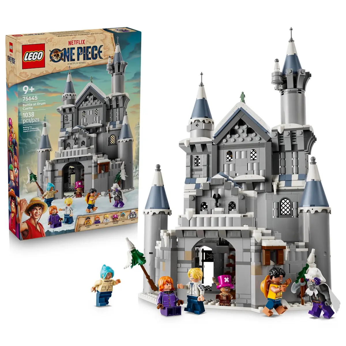 LEGO ONE PIECE Batalha no Castelo de Drum 75645