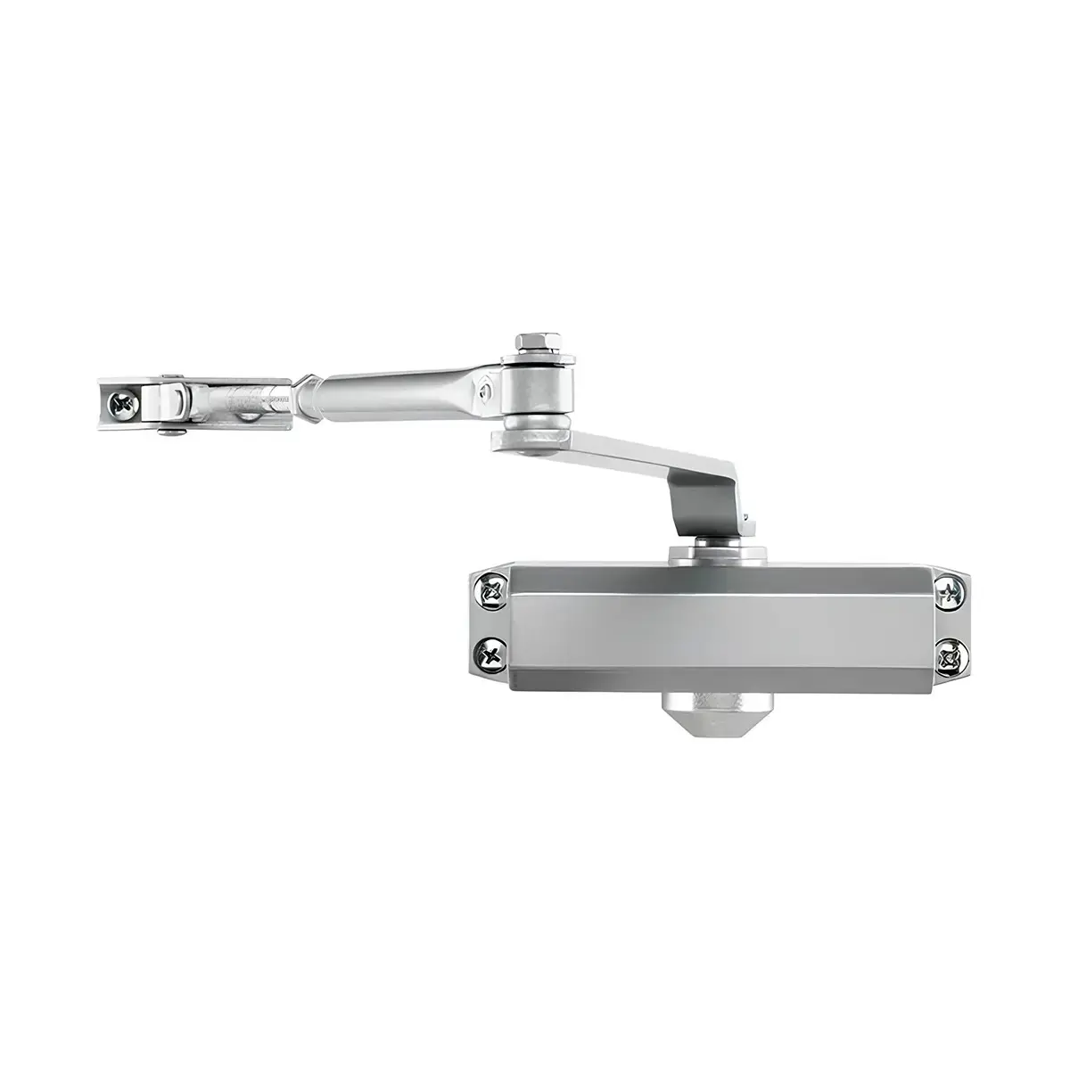 Mola Aerea Braço Amortecedor Hidráulica Fechar Porta Fechador Automatico Com Regulagem 25-45kg thumbnail 7