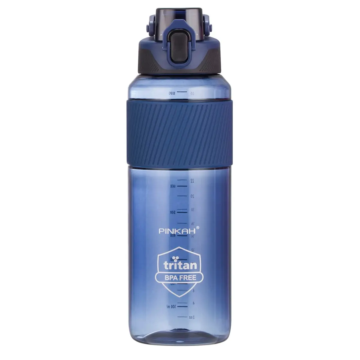 Garrafa Água PINKAH 1000ml Azul Escuro