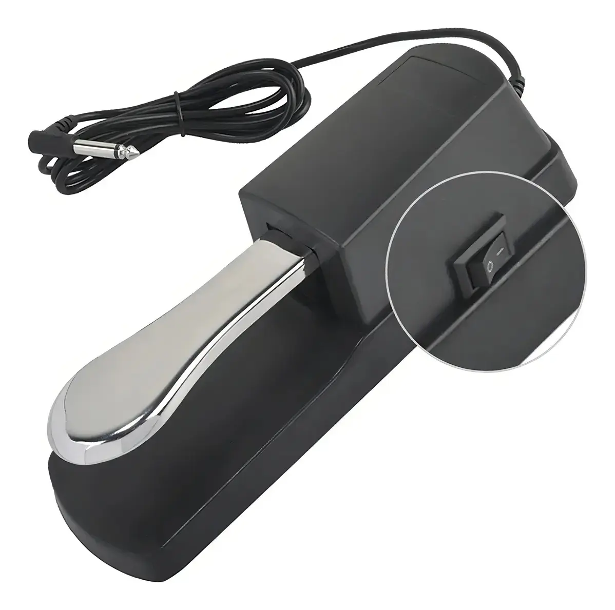Pedal Sustain Teclado Universal Para Casio Yamaha Roland Smart Piano Marca Dc Music thumbnail 7