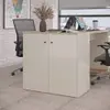 Buffet Aparador Smart Office 2 Portas e Tampo MDF Usinado 76cm - Off White - 1