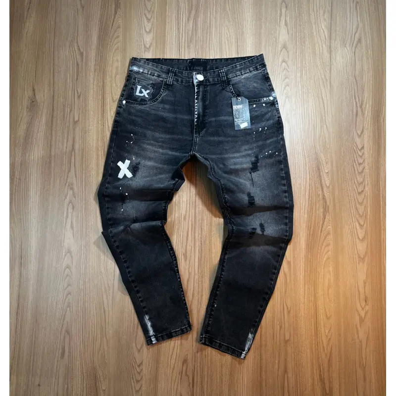 CALÇA MASCULINA JOGADOR CINZA ESCURO(ORIGINA LIMINAR JEANS) - 1