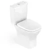 Celite, Kit Vaso Sanitário Rimless com Caixa Acoplada Smart Clean e Assento Soft Close Vip, Branco